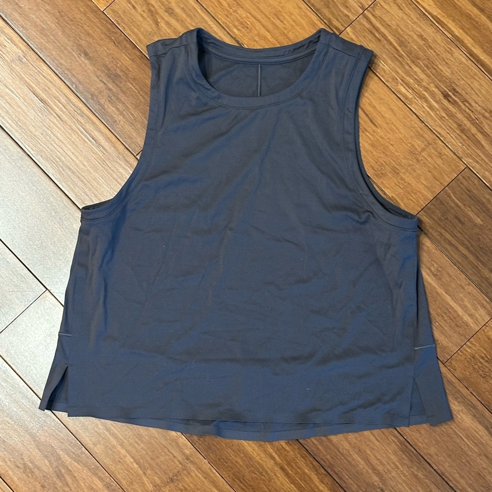 RHONE Navy Blue Sleeveless Athletic Tank Top